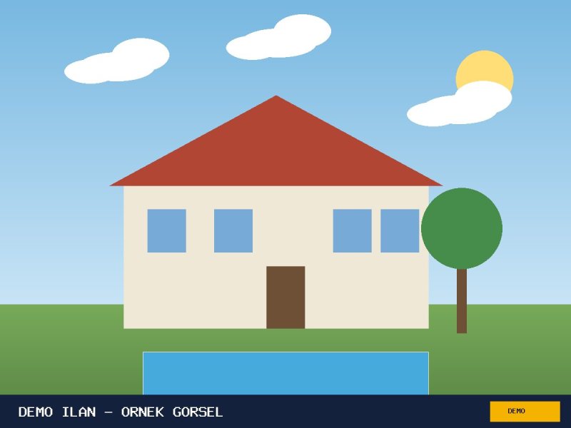 Özel Havuzlu, Bahçeli 4+1 Müstakil Villa